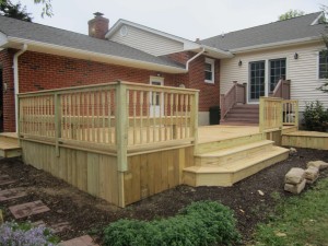 Wood Deck Construction